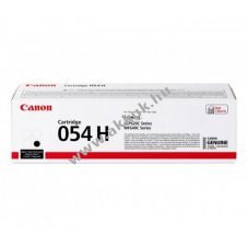 Eredeti Canon l�zertoner 054H fekete 3100 oldal nyomtat�