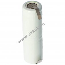 Borotva �s fogkefe akkupakk 2,4V 1100mAh 2/3A U-alak� forrf�llel NiMH