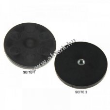 Fekete m�gnes 66mm 20kg tapad�er� 306000 kompatibilis 20W LED munkal�mpa
