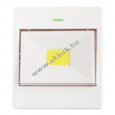 LED Switchlight vezet�k n�lk�li 100lm 3 AAA (mikro) elemmel m�gneses �s ragaszt�s r�gz�t�s