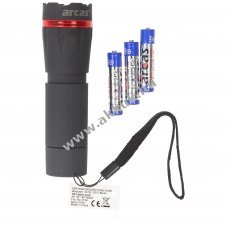 1 Watt LED zoom zsebl�mpa 3db AAA mikroelemmel