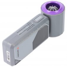 Verbatim CoolnGo AirJet k�zi ventil�tor sz�rke/lila USB-A-USB-C k�bel