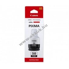 Eredeti Canon ut�nt�lt� tinta GI-50BK 170ml fekete nyomtat�