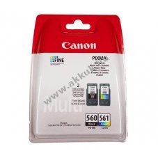 Eredeti Canon nyomtat�patron PG-560/CL-561 fekete/sz�nes kombipack