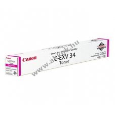 Eredeti Canon l�zertoner C-EXV 34 magenta 19000 oldal nyomtat�