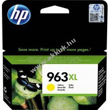 Eredeti HP tintapatron NR.963XL/3JA29AE s�rga nyomtat�