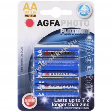 AgfaPhoto LR06 AA Mignon ceruza 1.5V 4db/csomag hagyom�nyos elem alk�li-mang�n