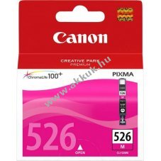 Eredeti Canon CLI-526M tintapatron 9ml magenta nyomtat�