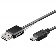 Mini-USB t�lt�k�bel TING H�rstift kb.100cm fekete