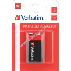 Verbatim alk�li elem E-Block 6LR61 9V 1db/csomag