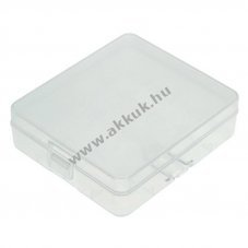 Universal AccuSafe t�rol�doboz 1-4 darab 18650 Li-Ion akku maximum 68 mm hossz�s�gig