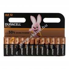 Duracell MN1500 Plus Power AA Mignon ceruza 12db/csomag hagyom�nyos elem