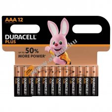 Duracell MN2400 Plus Power AAA mikro elem 12db/csomag