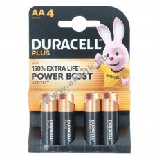 Duracell Plus Power Boost AA (Mignon) alk�li elem 4db/csomag