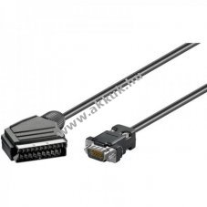 SCART k�bel 7,5m 15 p�lus� High-Density csatlakoz�