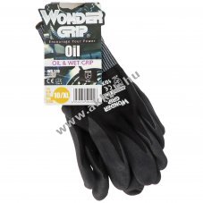 Wonder Grip 10 XL latex munkakeszty� dupla nitril bevonattal