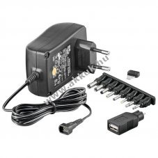 Univerz�lis stabiliz�lt kapcsol��zem� t�pegys�g 3-12V 700-1500mA 8db csatlakoz�