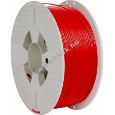 Verbatim 3D nyomtat� filament PLA 1.75mm 1kg piros (RAL3020)