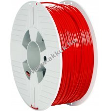 Verbatim nyomtat� PLA 2.85mm 1kg piros (RAL 3020)