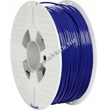 Verbatim PLA 2,85mm 1kg k�k (RAL5002) 3D nyomtat� filament
