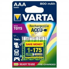 Varta Toys modell�p�t� AAA (mikro) akku 1,2V 800mAh 4db/csomag NiMH