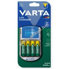 Varta t�lt� univerz�lis AA Mignon ceruza akku 2600mAh 4db/csomag NiMH