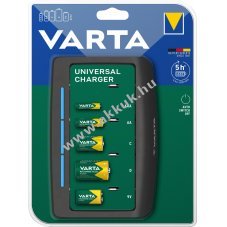 Varta univerz�lis akku t�lt� AA (ceruza) AAA (mikro) C (b�bi m�ret) D (g�li�t) E-Block NiMH
