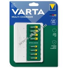 Varta akku t�lt� AA/AAA 8 hely USB-C asztali elemek n�lk�l NiMH