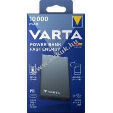 Varta Fast Energy powerbank akku 5V 10000mAh Quick Charge 3.0 Power Delivery Li-Polymer
