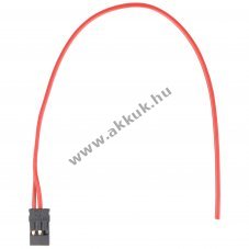 Graupner JR lapos vev� akku csatlakoz�k�bel 20cm 2x0,25mm2