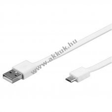 Micro-USB t�lt�k�bel USB-A csatlakoz� micro-USB csatlakoz� 1,0m