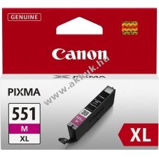 Eredeti Canon CLI-551M XL 11ml magenta tintapatron nyomtat�
