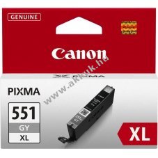 Eredeti Canon CLI-551GY XL tintapatron 11ml sz�rke nyomtat�