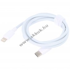 Helyettes�t� akku iPhone USB-C Lightning k�bel