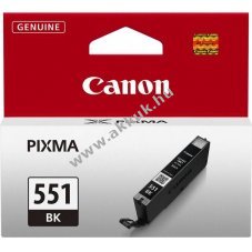 Eredeti Canon CLI-551BK tintapatron 7ml fekete nyomtat�