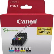 Eredeti Canon tintapatron multipack CLI-551BK/551C/551M/551Y nyomtat�