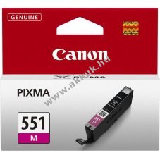 Eredeti Canon CLI-551M magenta 7ml tintapatron nyomtat�