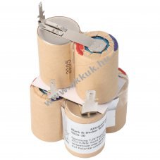 Helyettes�t� akku Black & Decker 9016 7,2V 1250mAh NiCd