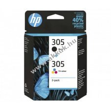 Eredeti HP tinta kombicsomag NR.305/3YM61AE NR.305/3YM60AE fekete/sz�nes nyomtat�