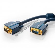 VGA k�bel 15 t�s 3m dupla �rny�kol�s tiszta r�z vezet�k 24kar�tos aranyozott �rintkez�k 2560x1600