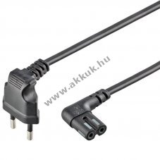 Sonos PLAY1/PLAY3/PLAY5 h�l�zati t�pk�bel 1m euro CEE7/16 C7 fekete