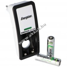 Energizer Mini t�lt� 2db AA Mignon ceruza 1.2V 2000mAh akkumul�torral NiMH