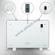 Camelion CR7721 LCD glaskonvektor 220-240V 750/1500W feh�r
