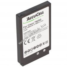 Helyettes�t� akku Cisco CP-7925G CP-7725 74-5469-01 U8ZBAE12 3,7V 1400mAh mobiltelefon Li-Ion
