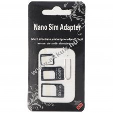 SIM-adapter Nano-SIM-r�l norm�l SIM m�retre