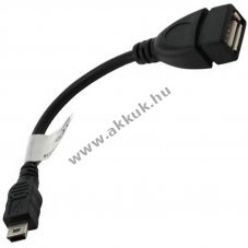 USB-k�bel Mini-B-A kompatibilis Sony VMC-UAM1 10cm videokamera, f�nyk�pez�g�p