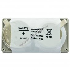 Saft Memoguard 40 RF 225 803007 PC1412 ipari akku 2,4V 250mAh NiMH