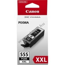 Eredeti Canon tintapatron PGI-555PGBK XXL fekete nyomtat�
