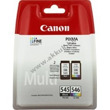 Eredeti Canon tintapatron kombin�lt csomag PG-545/CL-546 fekete/sz�nes nyomtat�