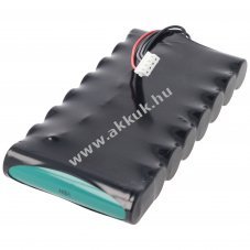 Helyettes�t� akku Chauvin Arnoux 9,6V 4000mAh 8332B 8334B 689139B00 m�r�m�szer NiMH